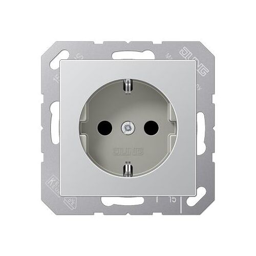 JUNG A 1520 AL boitier de prise de courant Type F Aluminium