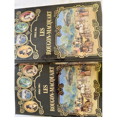 Au Bonheur Des Dames -  Zola 2 Tomes Crémille Grd Format Papier Luxe 