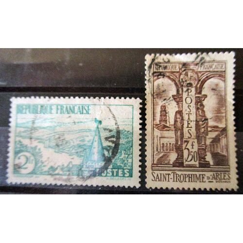 1935. Série Complète F301 À F302: Sites Et Monuments.