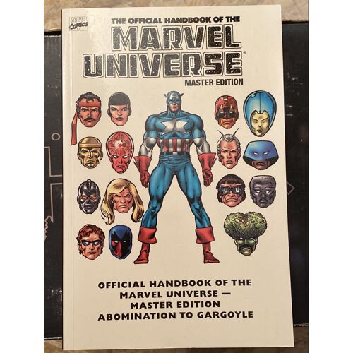 Essential Official Handbook Of The Marvel Universe - Master Edition Vol 1/3 Tpb