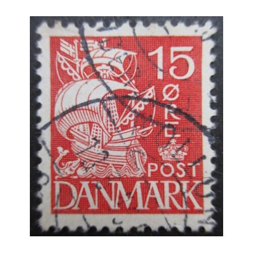 Danemark N°214 Type 2 Oblitéré