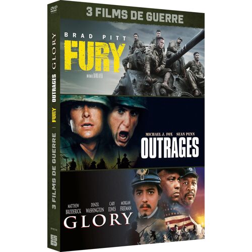 Les Grandes Guerres Au Cinéma - 3 Films : Outrages + Glory + Fury