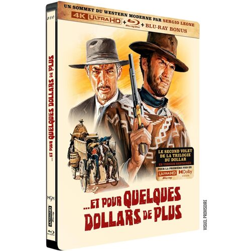 ...Et Pour Quelques Dollars De Plus - Édition Steelbook® Limitée - 4k Ultra Hd + Blu-Ray + Blu-Ray Bonus