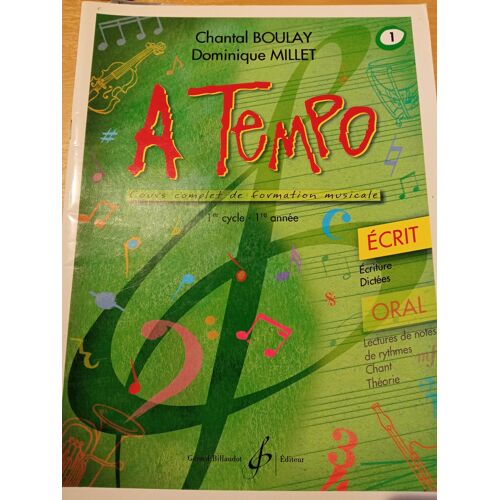 A Tempo Vol 1 Chantal Boulay Dominique Millet