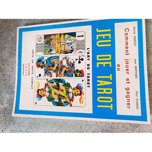 Livre D'Apprentissage Du Jeu De Tarot Intitulé "Comment Jouer Et Gagner Au Jeu De Tarot" Aux Éditions Chaix