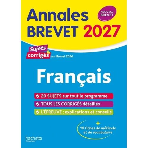 Français - Sujets & Corrigés