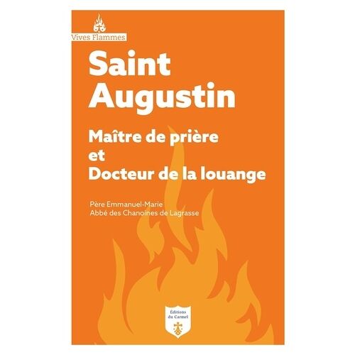 Saint Augustin, Maître De Prière Et Docteur De La Louange