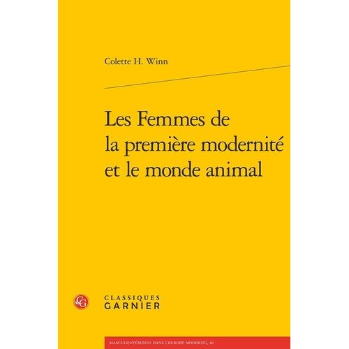 Les Femmes De La Première Modernité Et Le Monde Animal