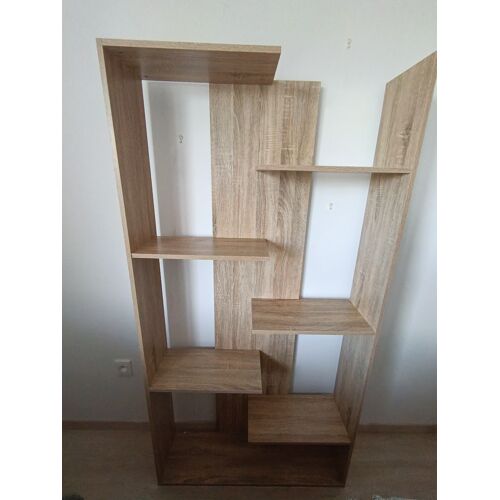 Bibliothèque design bois ¿ étagère déco moderne