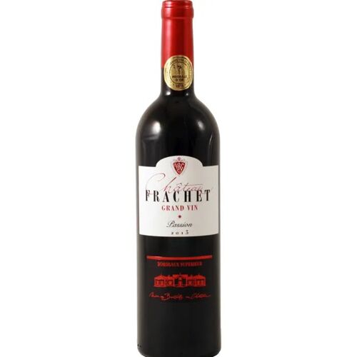 Vin Rouge Bordeaux Supérieur Château Frachet Passion 2013 75 Cl