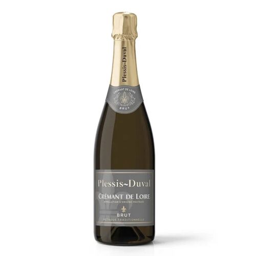 Crémant De Loire Aop Brut Plessis-Duval Blanc Pétillant 75 Cl