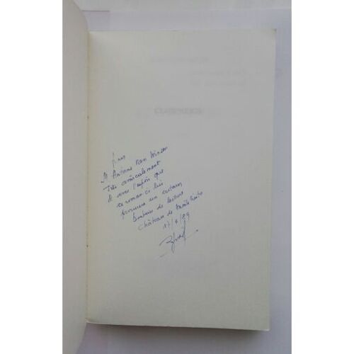 Richard Jorif Clownerie Avec Un Envoi Autographe Signé 1988 Editions François Bourin