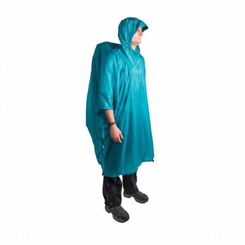 Poncho Ultra Leger 15d Sea To Summit Bleu