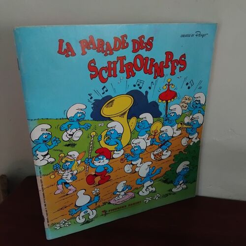 Album Panini La Parade Des Schtroumpfs 40 Images Manquantes