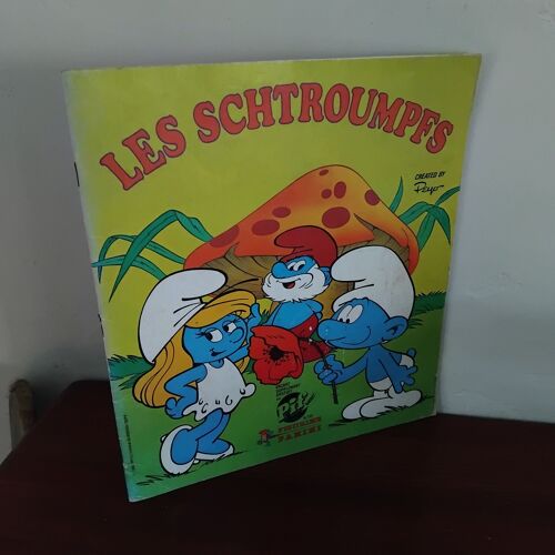 Album Panini Les Schtroumpfs Pif 43 Images Manquantes
