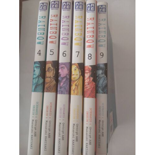 Rainbow, Tomes 4 A 9, G. Abe, Ed Kazé 2010