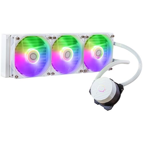 Cooler Master MasterLiquid 360L Core ARGB White Processeur Refroidisseur de liquide tout-en-un 12 cm Blanc