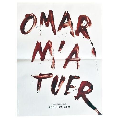 Omar M A Tuer - Véritable Pré-Affiche De Cinéma Pliée - Format 40x60 Cm - De Et Avec Roschdy Zem, Sami Bouajila, Denis Podalydès, Maurice Bénichou - 2011