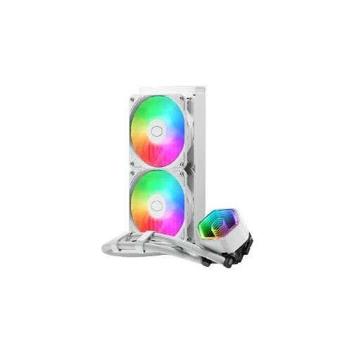 Cooler Master MasterLiquid 240 Core II White Processeur Refroidisseur de liquide tout-en-un 12 cm Blanc