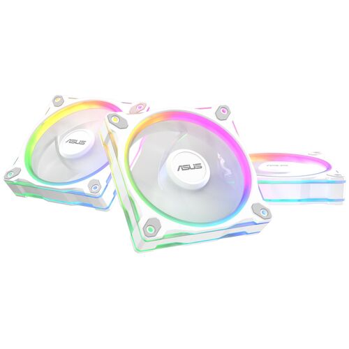ASUS Prime MR120 Fan ARGB White 3in1 Boitier PC Ventilateur 12 cm Blanc