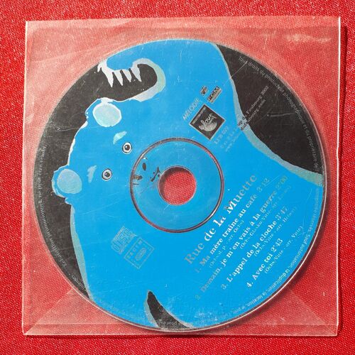 Rue De La Muette - Cd Rare 4 Titres : Ma Mere Traine Au Cafe / Demain, Je M'En Vais A La Guerre / L'Appel De La Cloche / Avec Toi