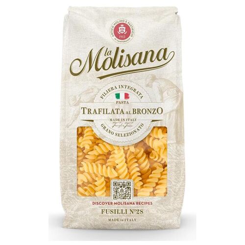 La Molisana Fusilli N.28 500 G Pâtes Courtes
