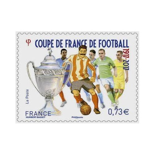 Sport : Centenaire De La Coupe De France De Football Année 2017 N° 5145 Yvert, Et Tellier Luxe