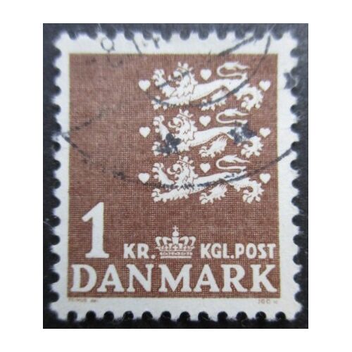 Danemark N°304 Armoirie Oblitéré