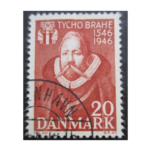 Danemark N°307 Brahe Oblitéré