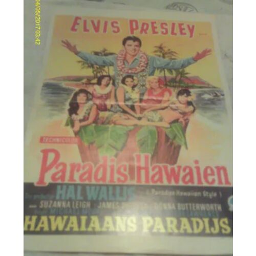 Affiche T V Vidéo - " Paradis Hawaïen " - Elvis Presley