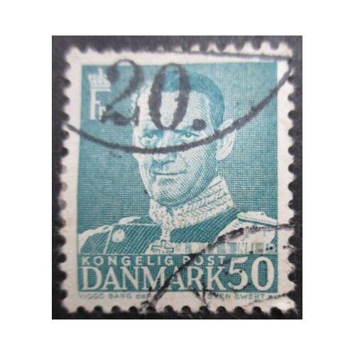 Danemark N°327a Frédéric 9 Oblitéré