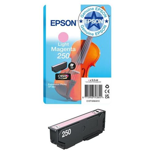 Epson 250 - 5.3 ml - magenta clair - original - blister - cartouche d'encre - pour P/N: C11CL95401, C11CL95402