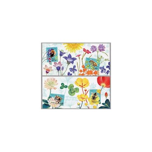Série Nature (30) : Faune : Abeilles Solitaires Blocs Souvenir N° 125 125a Année 2016 N° 5051 5052 5053 5054 Yvert Et Tellier Luxe