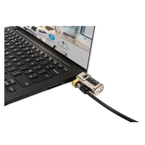 DELL 461-AAEU câble antivol Noir, Acier inoxydable 1,8 m