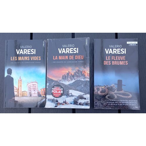Lot 3 Polars Valério Varesi La Main De Dieu, Les Mains Vides, Le Fleuve Des Brumes