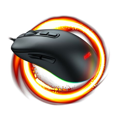 AOC GM300 souris Gaming Droitier USB Type-A Optique 6200 DPI
