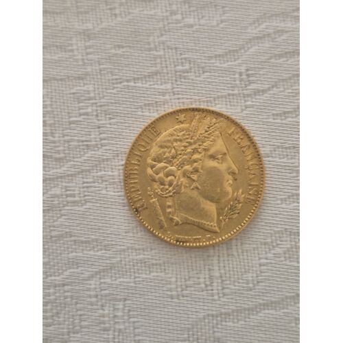 20 Francs Cérès En Or.