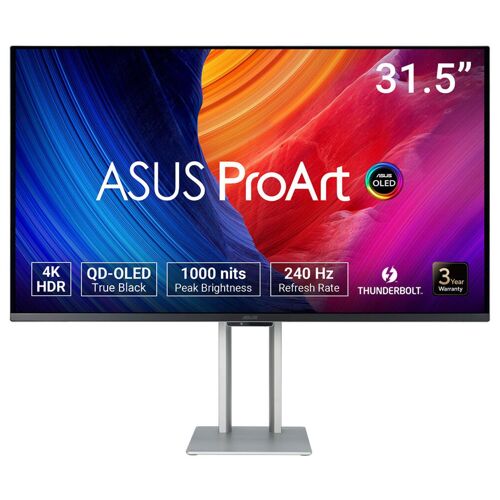 Ecran PC ASUS ProArt OLED PA32UCDM 31.5" 3840 x 2160 4K Ultra HD QD-OLED Argent