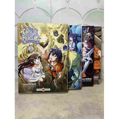 Manga : The Cave King / Tomes 1 A 4