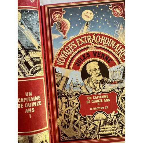 Un Capitaine De 15 Ans , Docteur Ox Edition De L’Agora 2 Tomes , Complet