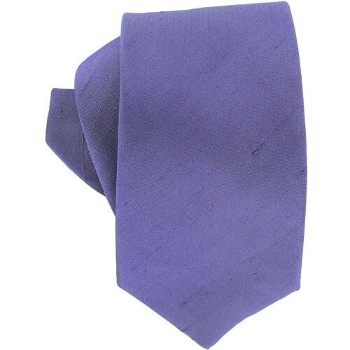 Cravate Soie Sauvage Violette
