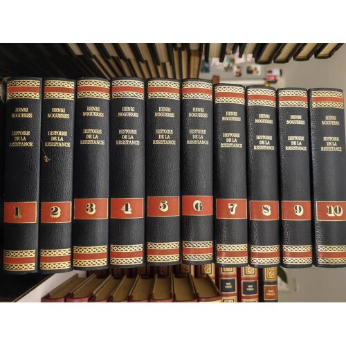 Histoire De La Résistance - Henri Nogueres 10 Livres