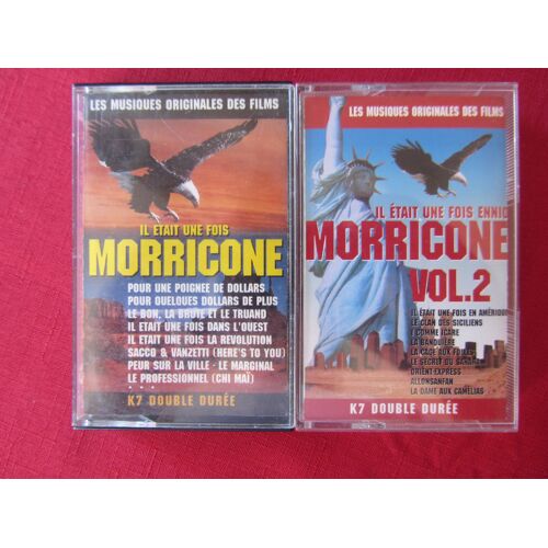 Il Etait Une Fois Morricone (Vol.1 Et Vol.2) Les Musiques Originales Des Films : Pour Une Poignée De Dollars - Le Bon, La Brute Et Le Truand - Le Professionnel - Le Clan Des Siciliens - Etc...