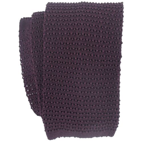 Cravate Unie Violette