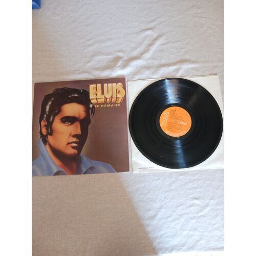 Elvis Presley In Demand Lp 33 Tours England 1977 Orange Label