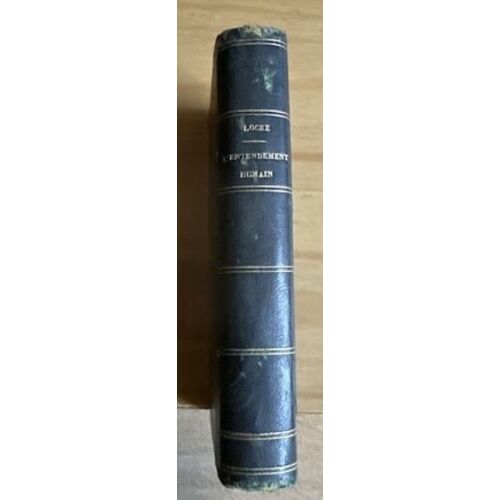 Titre Du Livre : Abrégé De L'Essay De Monsieur Locke, Sur L'Entendement Humain, Traduit De L'Anglais Par M. Bosset (Nouvelle Édition). Année D’Édition : 1741 (Imprimé À Londres Chez Jean Nourse).