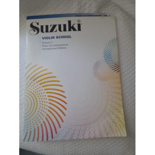Partition Violon / Piano - Suzuki Violin School Volume 2 - Piano Accompaniment (International Edition)