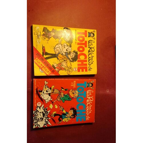 Lot De 2 Magazines De Bandes Dessinées - Les Récrés De Totoche + 1 Et 2 - Avec Lucky Luke Et Gaston Lagaffe - Tabary , Morris , Franquin.....