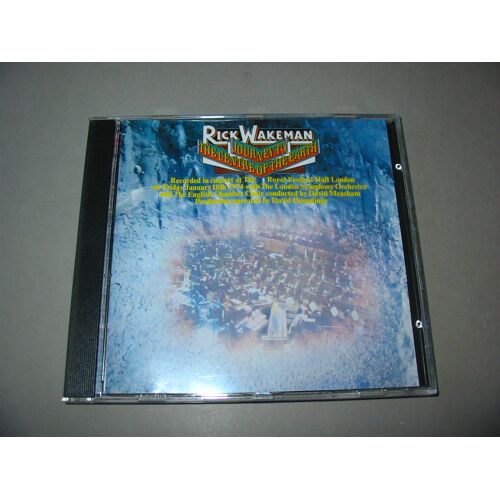 Rick Wakeman Journey To The Centre Of The Earth. Cd West Germany