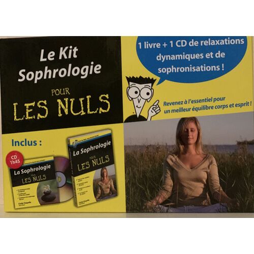 Le Kit Sophrologie Pour Les Nuls - 2011- Coffret Avec Livre Et Dvd - Neufs - Livre Santé -